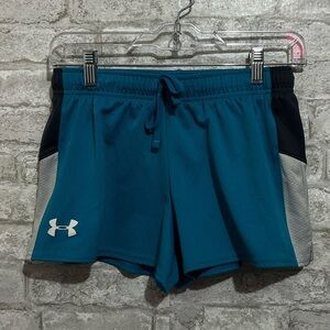 Youth XL Blue Under Armour Athletic Shorts